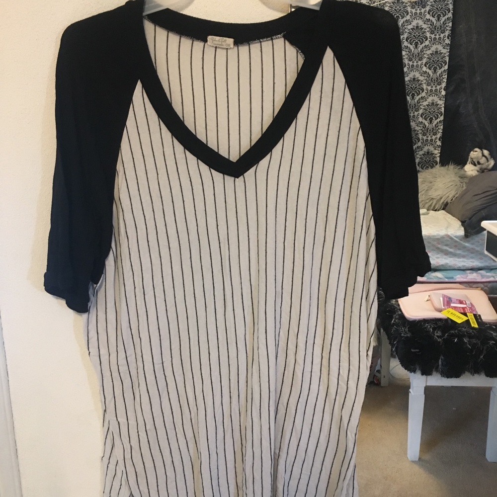 Brandy Melville Baseball Tunic